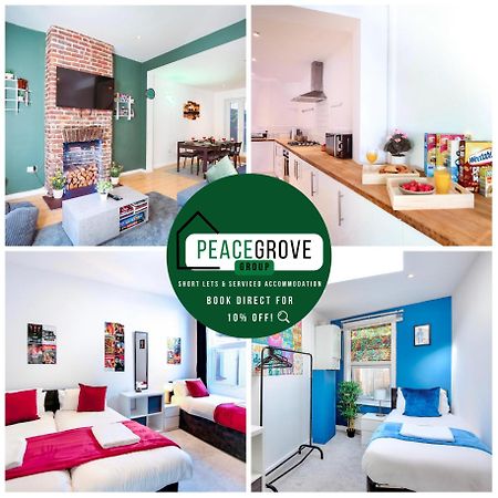 Three Bedroom House By Peacegrove Homes Short Lets & Serviced Accommodation Brighton With Free Wifi & Pet Friendly Экстерьер фото